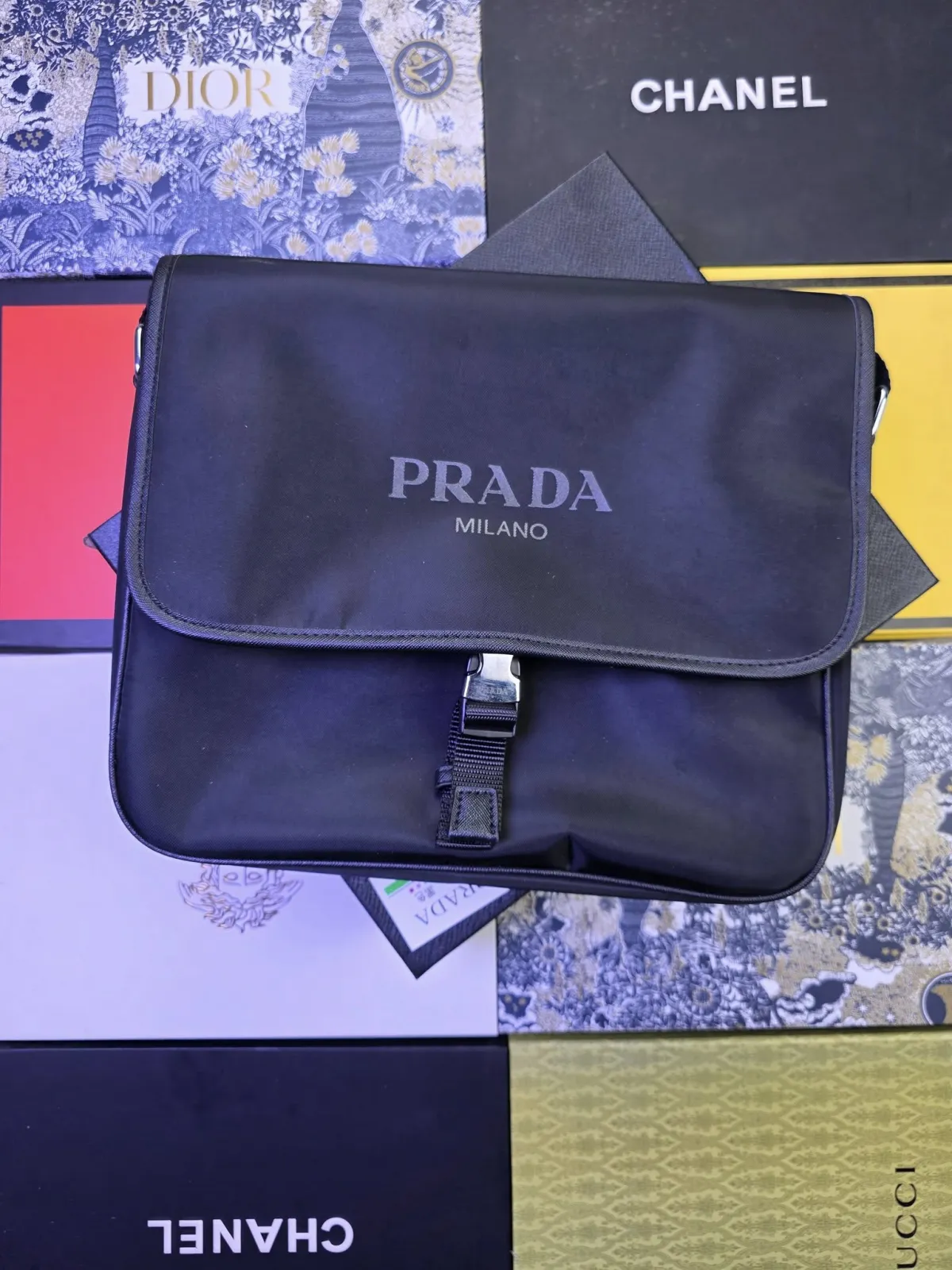 Pochettes Prada Noir